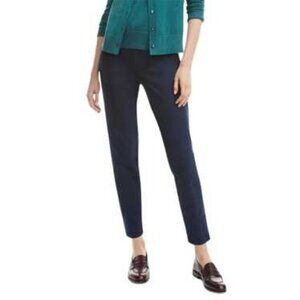 Brooks Brothers 346 Natalie Fit Crop Pant, Navy Blue, size 12